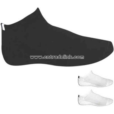 Men's comfort low padded heel and toe socks