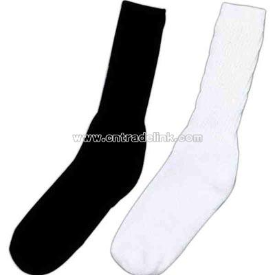 Athletic crew socks