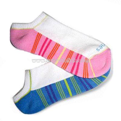 Women's Low-cut Socks with Half Terry