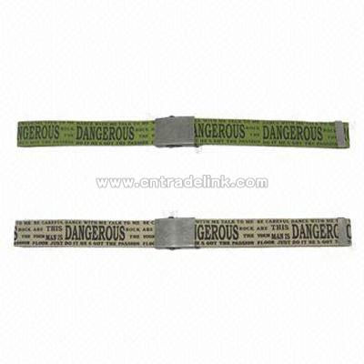 100 Percent Handcraft Polyester Belt