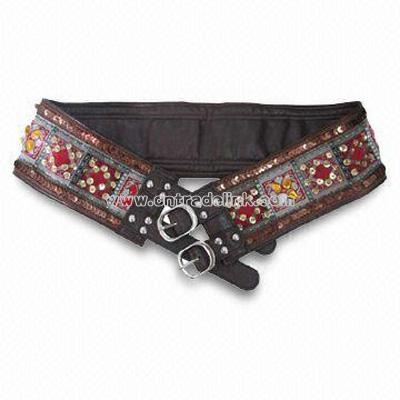 Beaded National Belt