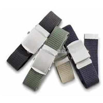 44" CANVAS ADJUSTABLE WEB BELTS