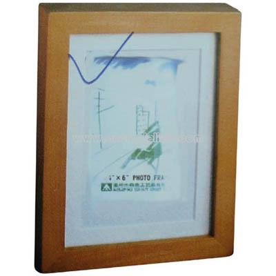 Wood photo frame