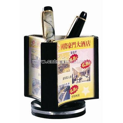 Revolving Menu Pen Holder