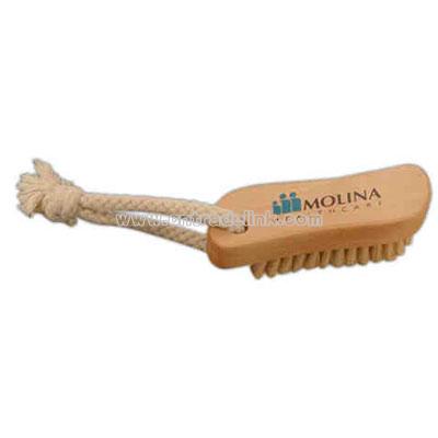 Wooden nail brush