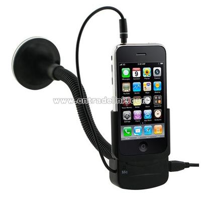 3 in1 Windshield Car Mount / Charger for Apple iPhone 3G