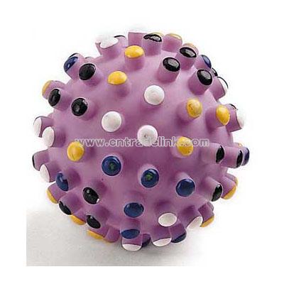 Vinyl Color - tipped Massage Ball 5"