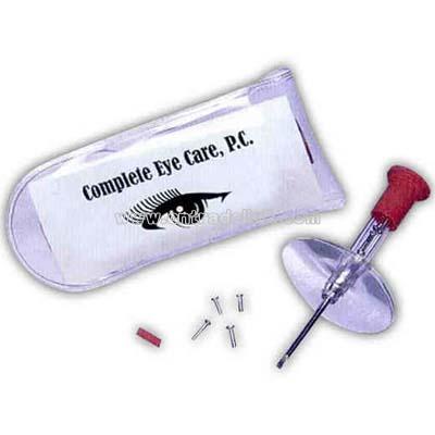 Deluxe eyeglass repair kit