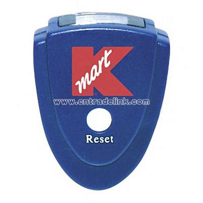 Blue stepper pedometer