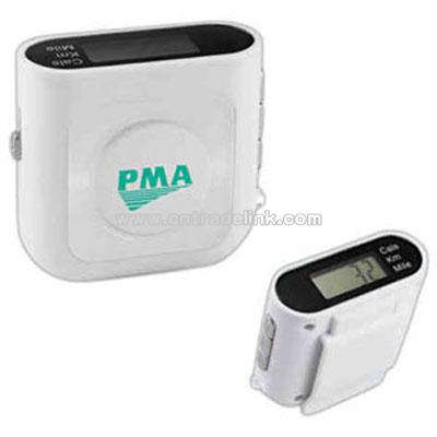 Pedometer with panic alarm