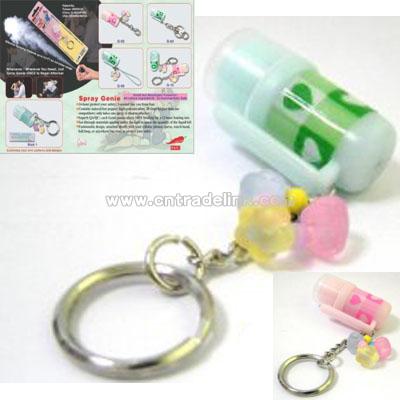 Mini Pepper Spray Key Chain Ring Self Defense New