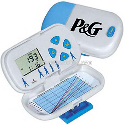 Talking pedometer