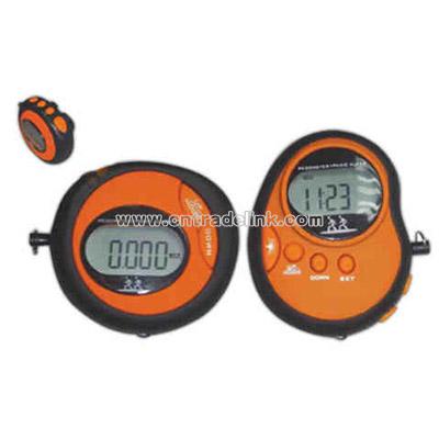 Panic alarm pedometer and more