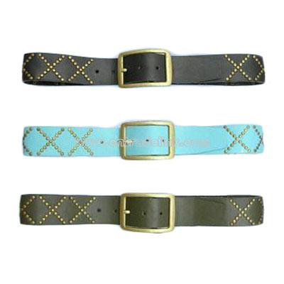 Women's Trendy Plastic Belts