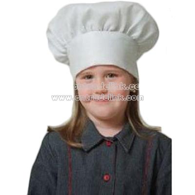 Kids White Chef Hat