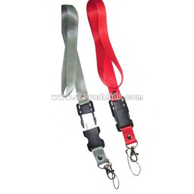 USB flash drive lanyard