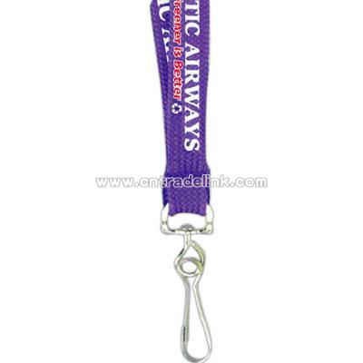 Shoe string lanyard