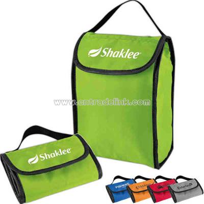 Foldable lunch bag cooler