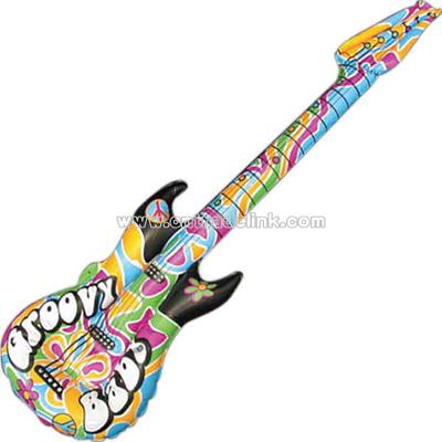 Inflatable 42" groovy guitar