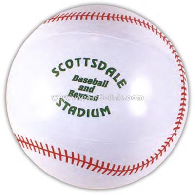 14" - White inflatable baseball