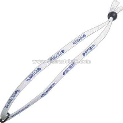 Nylon elastic adjustable lanyard