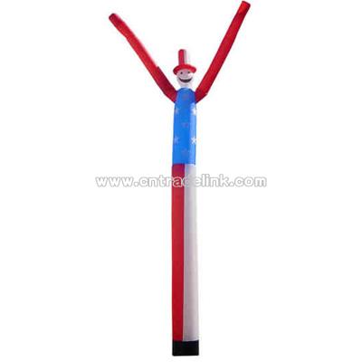 Fabric single leg dancer inflatable