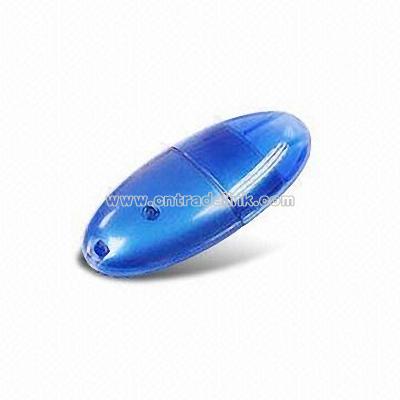 Oval-shaped USB Flash Drive