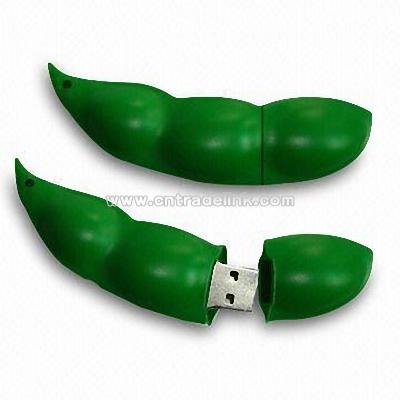 Green Pepper Shaped USB Flash Memory Drive