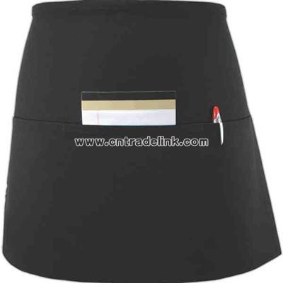 Long three pocket waist apron