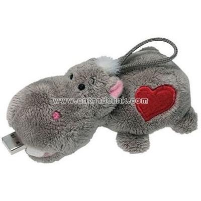 Plush Cartoon USB Flash Drive