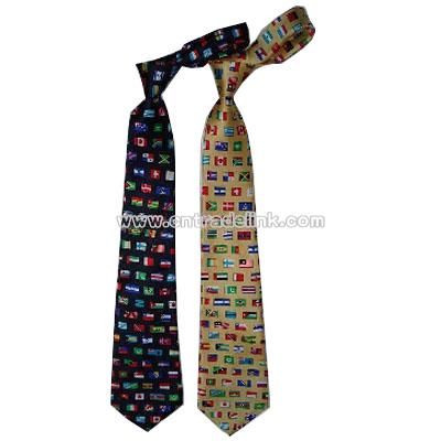 Flag Necktie