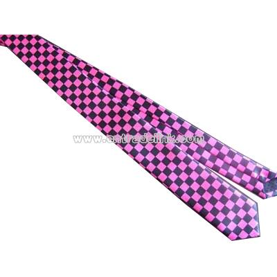 Polyester printed tie