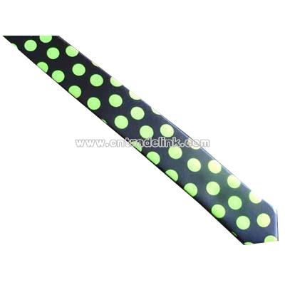 Polyester printed tie