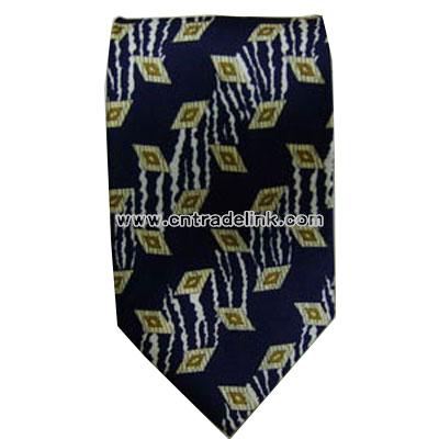 Polyester printed tie