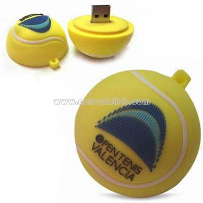 Tennis Shaped USB Memory Stick