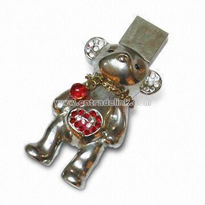 Metal Cartoon USB Flash Drive