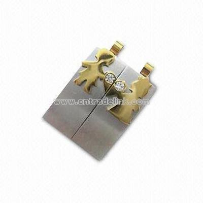 Metal Necklace USB Flash Drive