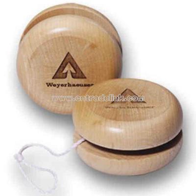 Solid Hardwood Yo Yo Ball