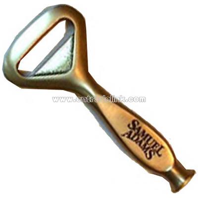 Large bronze bottle opener