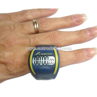 Sportcount Stopwatch Stop Ring Watch Bike Track Running