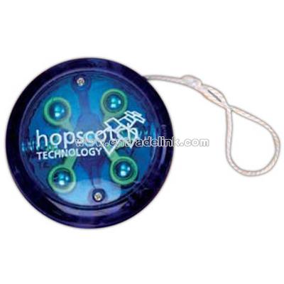 Translucent light up sound yo yo