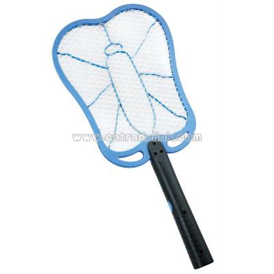 Rechargeable mosquito hitting swatter