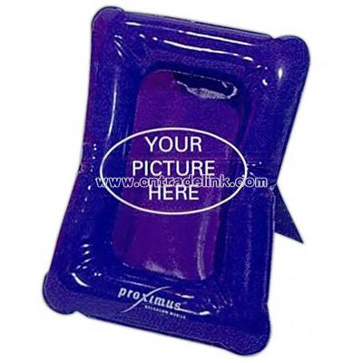 Inflatable 5" x 7" purple picture frame