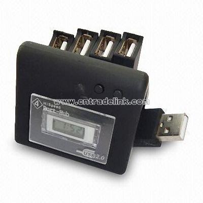 4-port USB HUB with Clock