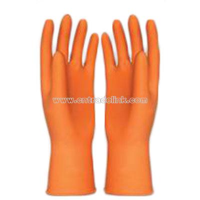 Sprayed Flocklined Latex Glove