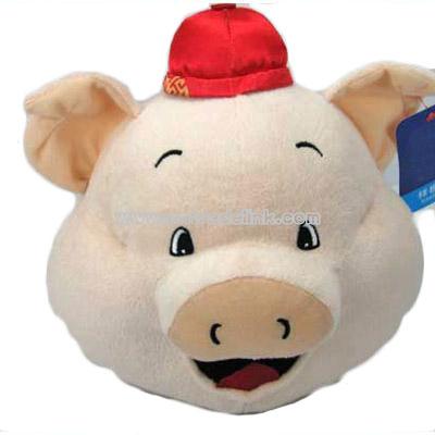 sound stuffed pig see