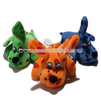 Polka Dot Dog Stuffed Animal