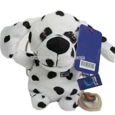 Plush Satchel spot dog