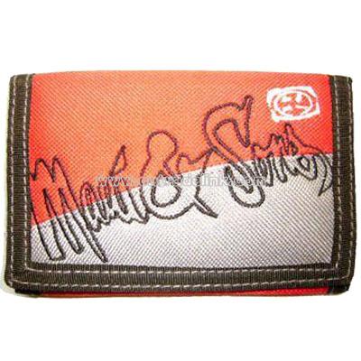 Nylon Men's Sports Tri-fold Wallet