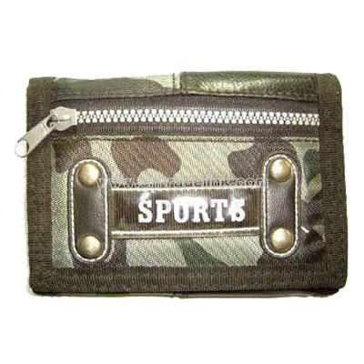 Children's Sports Trifold Wallet Ripper Wallet